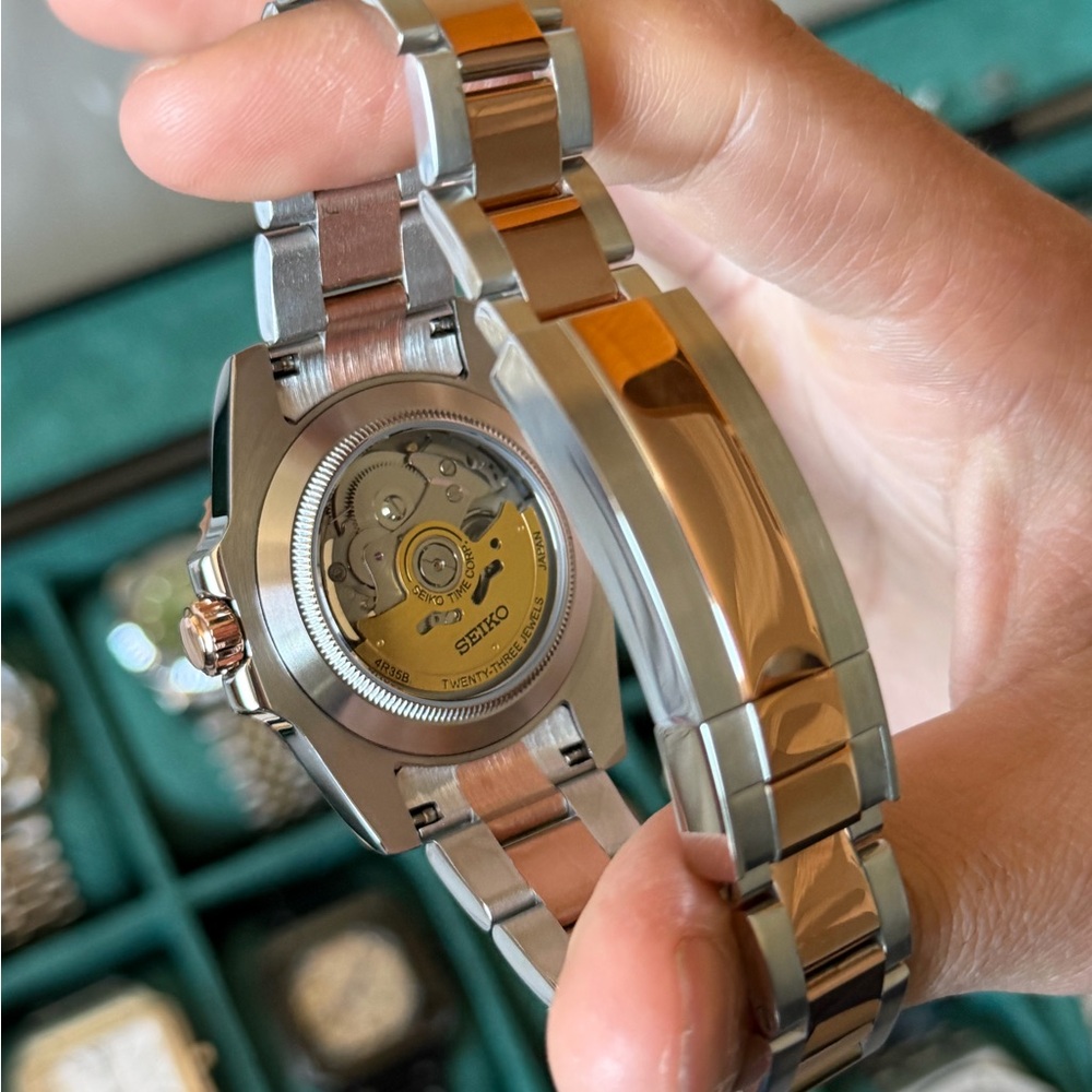 Seiko Mod: Two Tone Yachtmaster - Picture 4 of 14
